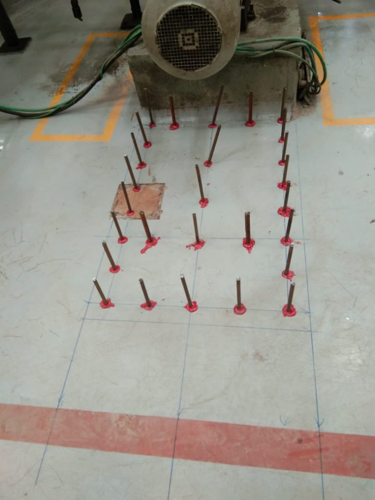 CHEMICAL GROUTING BY USING CM385PE/CM585PE