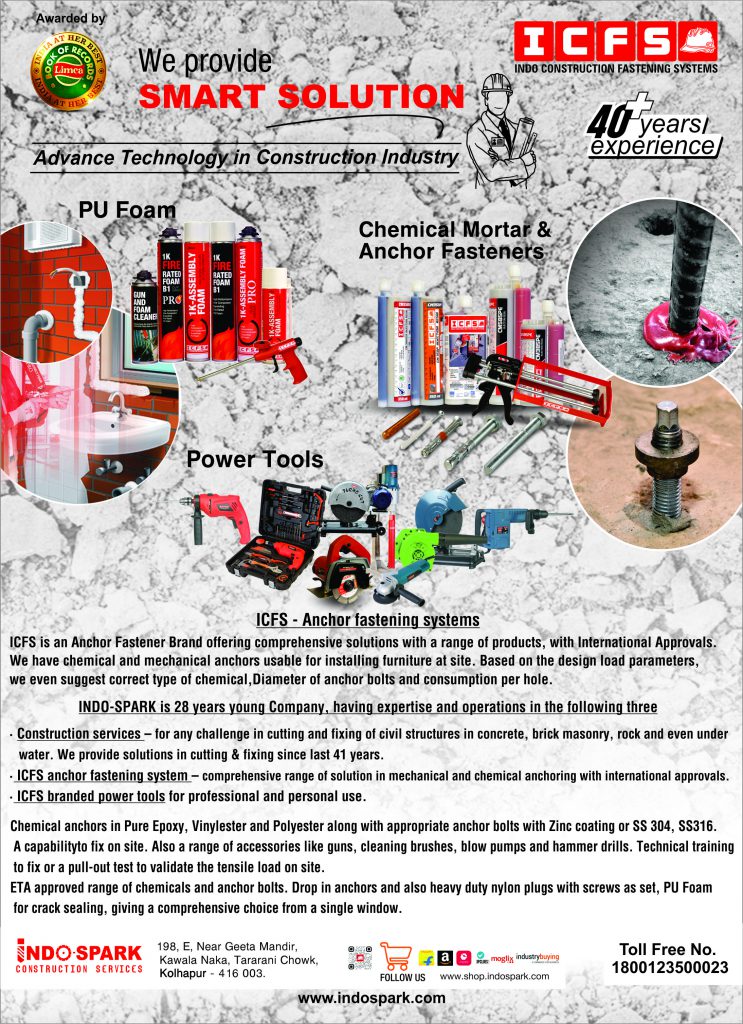 ICFS – Anchor fastening systems.