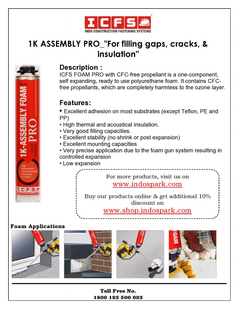 1K Assembly Foam PRO_Gun Grade