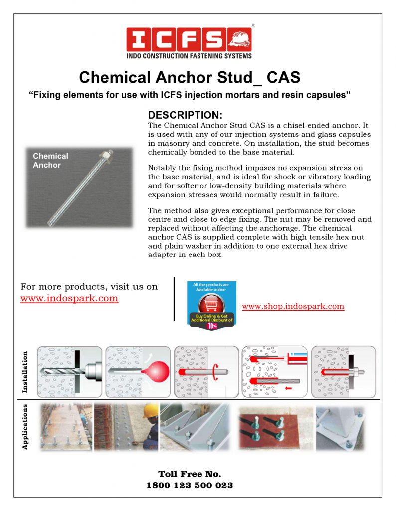 Chemical Anchor Stud_CAS